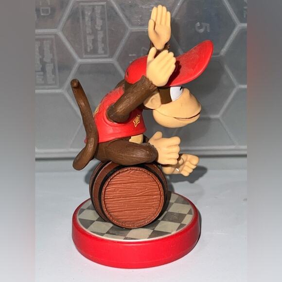 Diddy Kong Super Smash Bros Amiibo Nintendo Switch Wii U 3DS 2DS 3DSXL 2DSXL - Picture 4 of 6